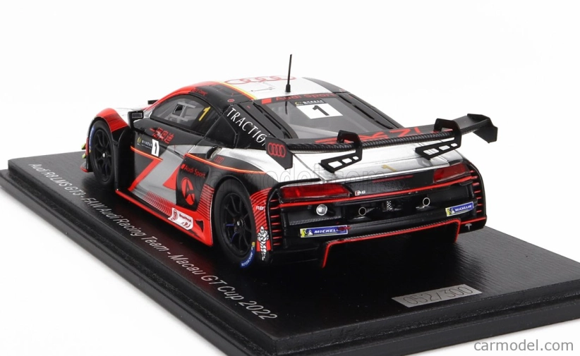 Spark-model Audi R8 Lms Gt3 Team Faw Audi Racing Team N 1 Gt Cup Macau 2022 Cheng Cong Fu 1:43 Bílá Oranžová Černá