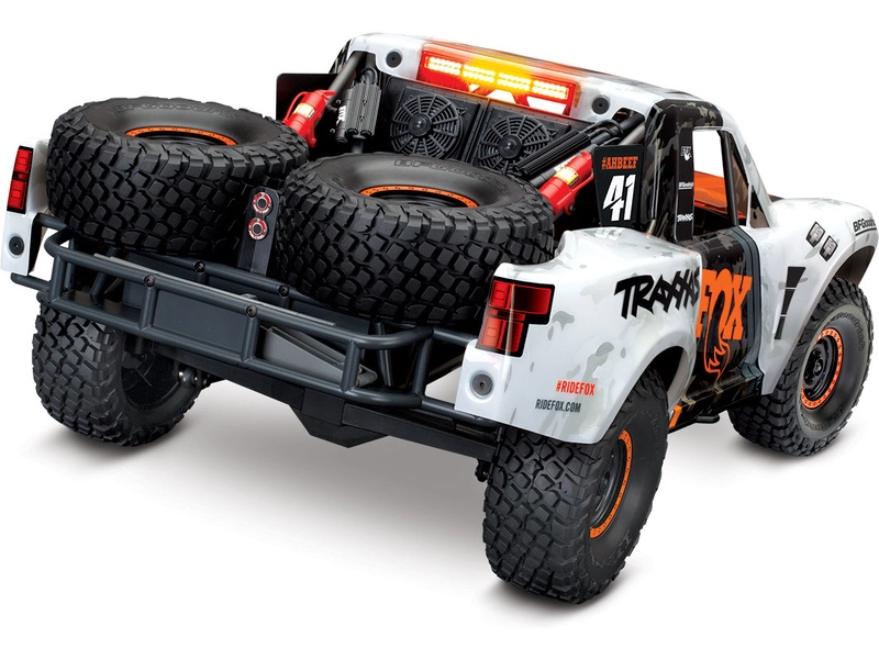 RC auto Traxxas Unlimited Desert Racer 1:8 TQi RTR s LED Fox