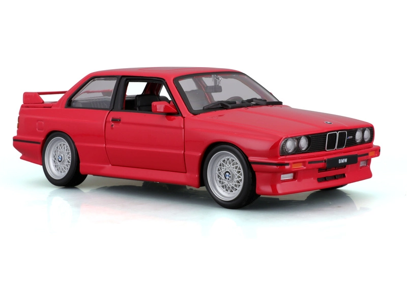 Bburago BMW radu 3 M3 1988 1:24 červená