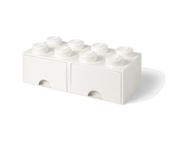 LEGO úložný box s šuplíky 250x500x180mm - modrý