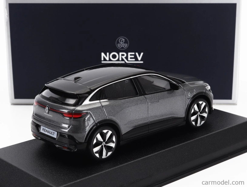 Norev Renault Megane E-tech 100% Electric 2022 1:43 Šedá Černá