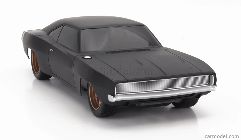 Jada Dodge Dom's Dodge Charger R/t 1968 - Fast & Furious 9 1:16 Matt Black