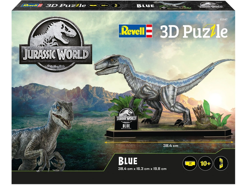 Revell 3D Puzzle – Jurassic World – Blue