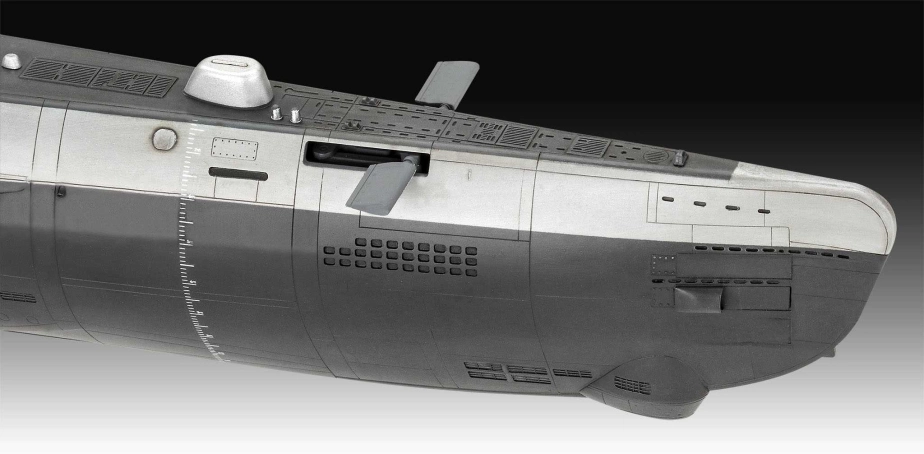 Plastic ModelKit ponorky 05186 – 70 Years Bundeswehr: Wilhelm Bauer, Type 206A, Class 2 (1:144)