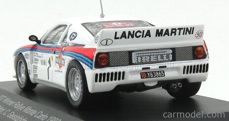 Cmr Lancia 037 Martini N 1 Winner Rally Montecarlo 1983 Walter Rohrl - Christian Geistdorfer 1:43 Bílá