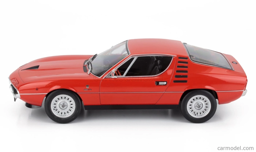 Kk-scale Alfa romeo Montreal 1970 - Black Interior 1:18 Alfa Red