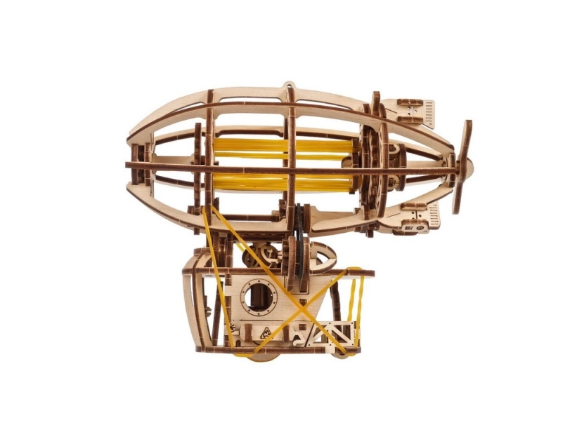 Ugears Dřevěná 3D mechanická stavebnice STEAMPUNK AIRSHIP