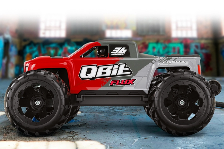 Qbit MT Flux 1/16th Monster Truck - Červený