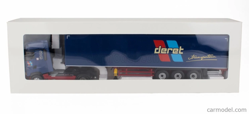Eligor Renault T-high Truck Cassonato Deret Transports 2023 1:43 Modrá