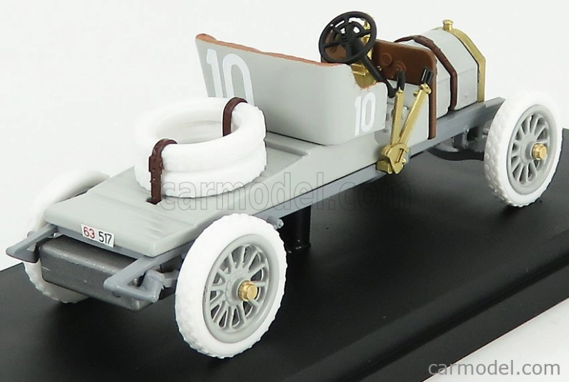 Rio-models Itala 35/40 Hp N 10 2nd Targa Florio 1906 E.graziani 1:43 Grey