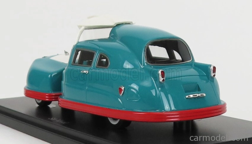 Autocult SIR Vival Usa 1958 1:43 Tyrkysová tmavočervená