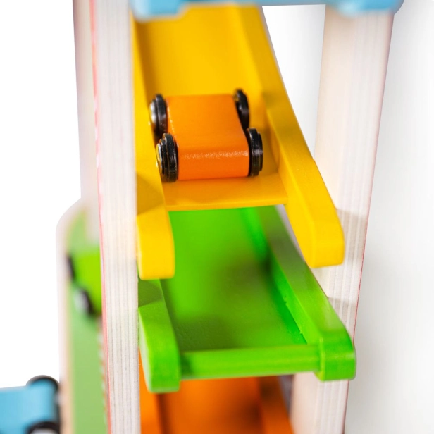Bigjigs Toys Drevená autodráha