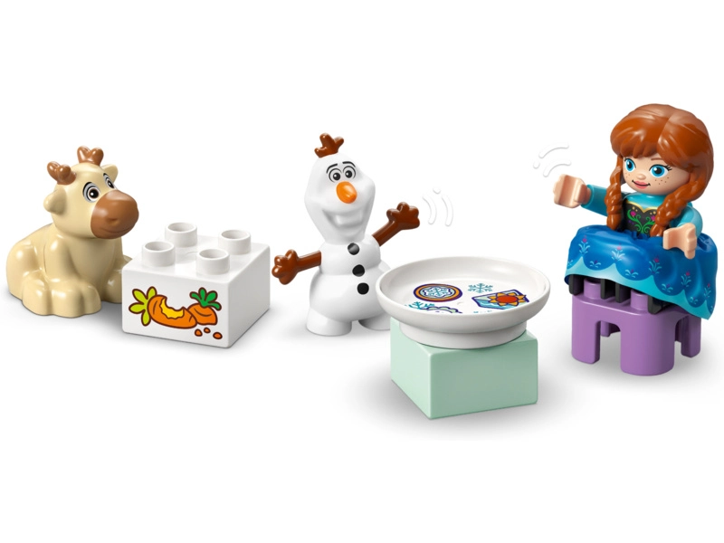 LEGO DUPLO - Ľadové kráľovstvo: Anna a Elsa a párty na zámku