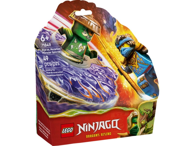 LEGO Ninjago - Nya vs. spinner zmutovanej príšery