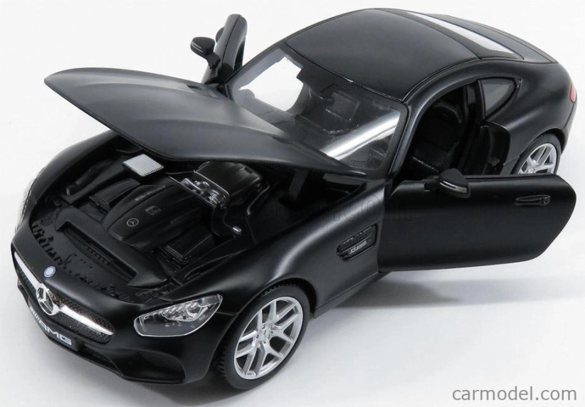 Maisto Mercedes benz Gt-s Amg (c190) 2014 1:24 Matt Black