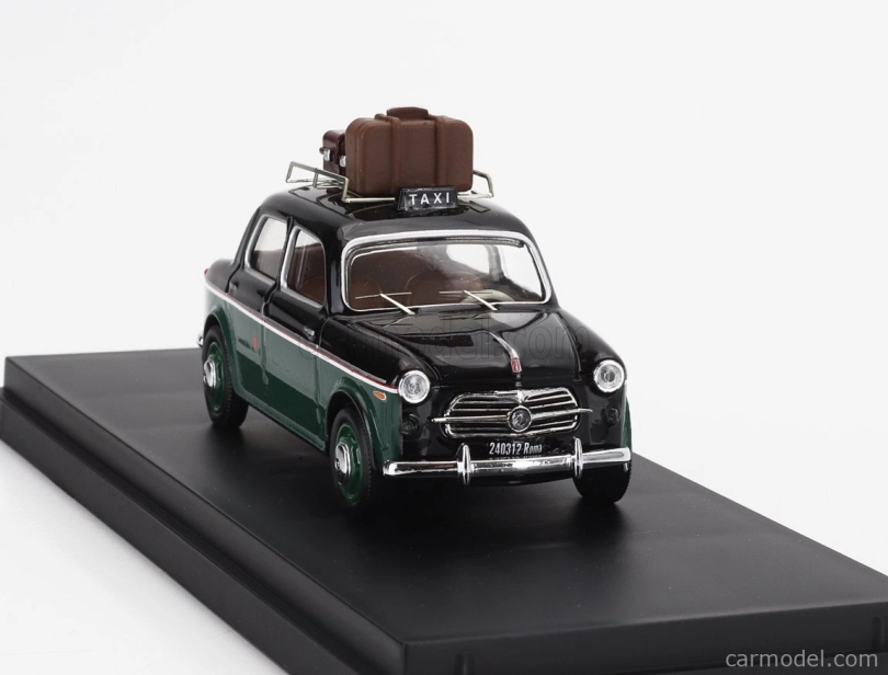 Rio-models Fiat 1100 Taxi Roma 1956 1:43 čierno-zelená