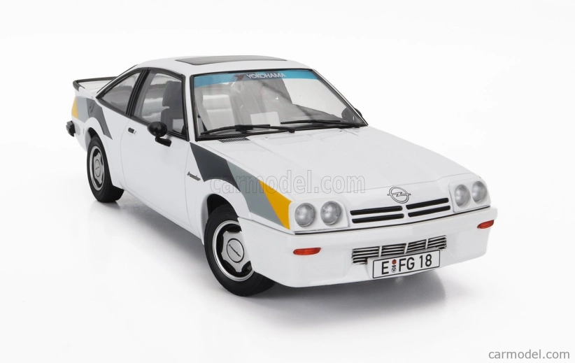 Norev Opel Manta B 1984 - Irmscher Manta - The Movie Fred 1:18 Bílá