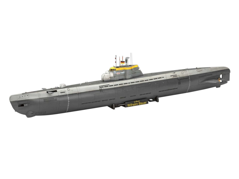 Plastic ModelKit ponorky 05186 – 70 Years Bundeswehr: Wilhelm Bauer, Type 206A, Class 2 (1:144)
