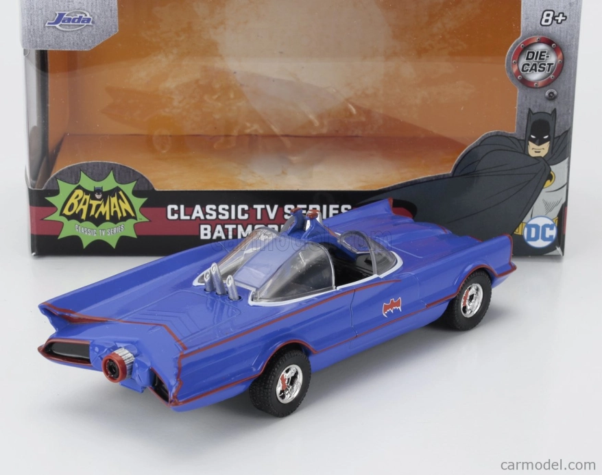 Jada Batman Batmobile 1966 - Classic Tv Series 1:32 Bluette