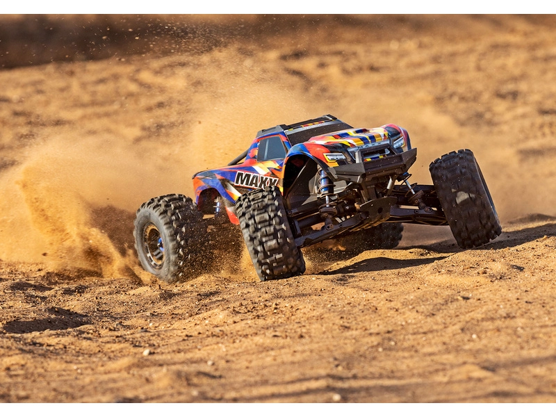 RC auto Traxxas Maxx 1:8 4WD TQi RTR, červená