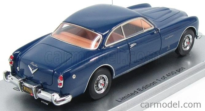 Kess-model Chrysler New Yorker Ghia Coupe 1954 1:43 Blue