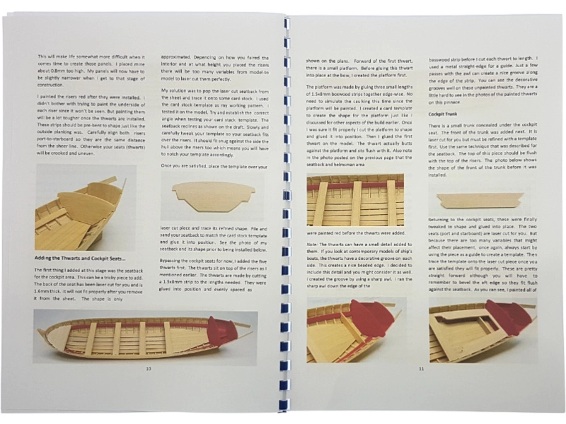Model Shipways English Pinnace 1:24 kit