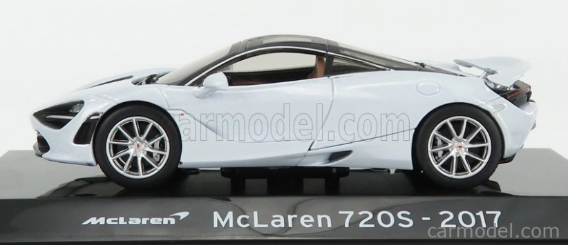 Edicola Mclaren 720s 2017 - Con Vetrina - S vitrínou 1:43 Light Grey Met