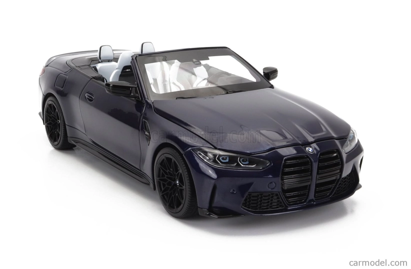 Minichamps BMW radu 4 M4 (g83) Cabriolet 2020 1:18 Modrá