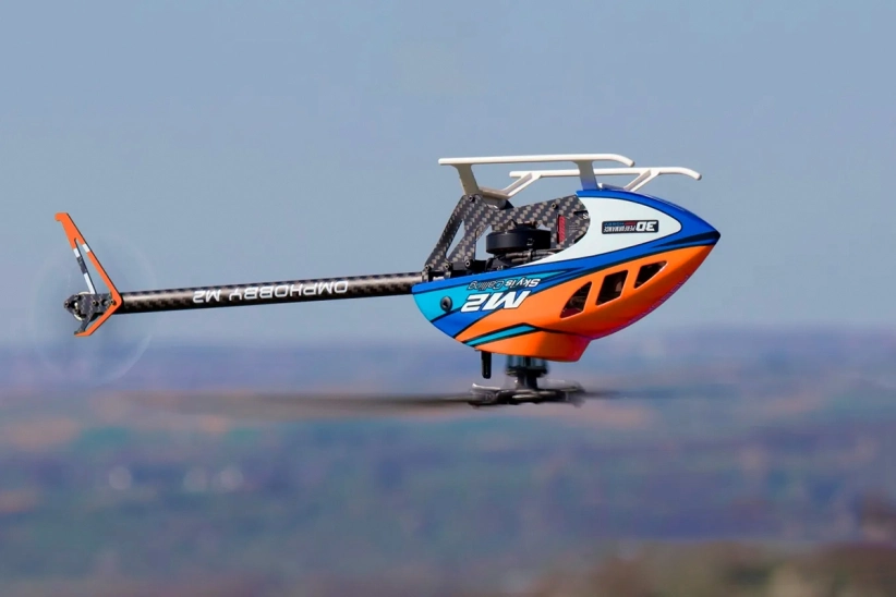 RC vrtulník M2 V3 Pro, oranžová