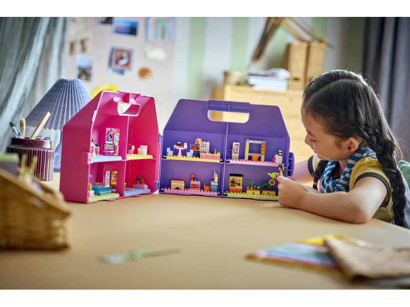 LEGO Friends - Kreativní kufřík a domek pro panenky
