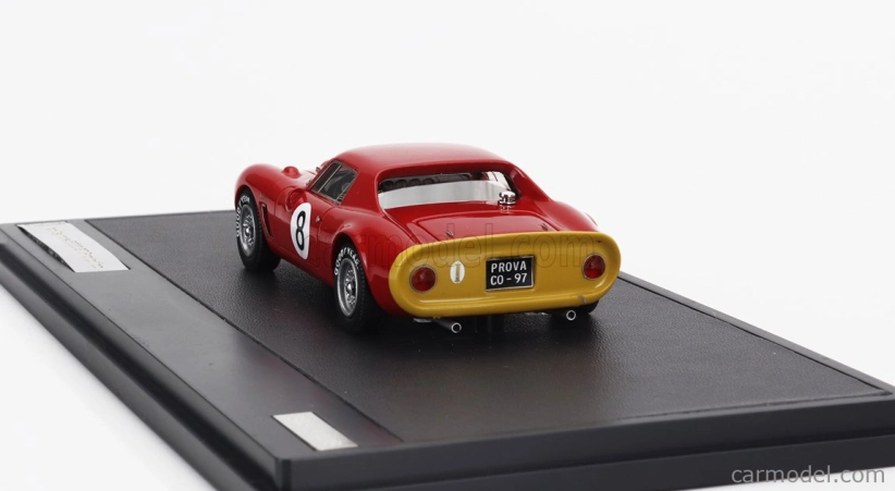 Matrix scale models Iso rivolta 6000gt Stradale Prototipo N 8 Daytona Nembo 1965 1:43 Red Yellow