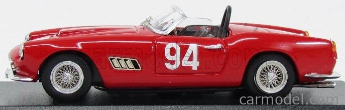 Umelecký model Ferrari 250 Gt California Spider N 94 Nassau 1959 W.burnett 1:43 Red
