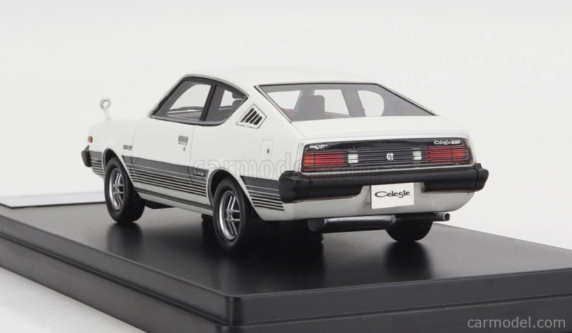 Hi-story Mitsubishi Lancer Celeste 2000gt 1979 1:43 Biela strieborná