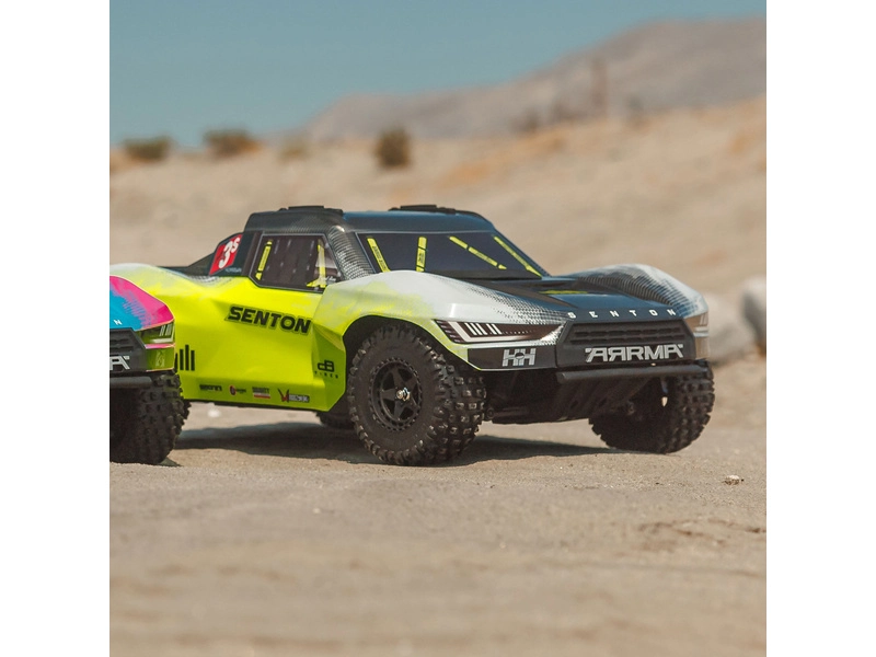 RC auto Arrma Senton 223S BLX 4WD 1:10 RTR DSC, červené