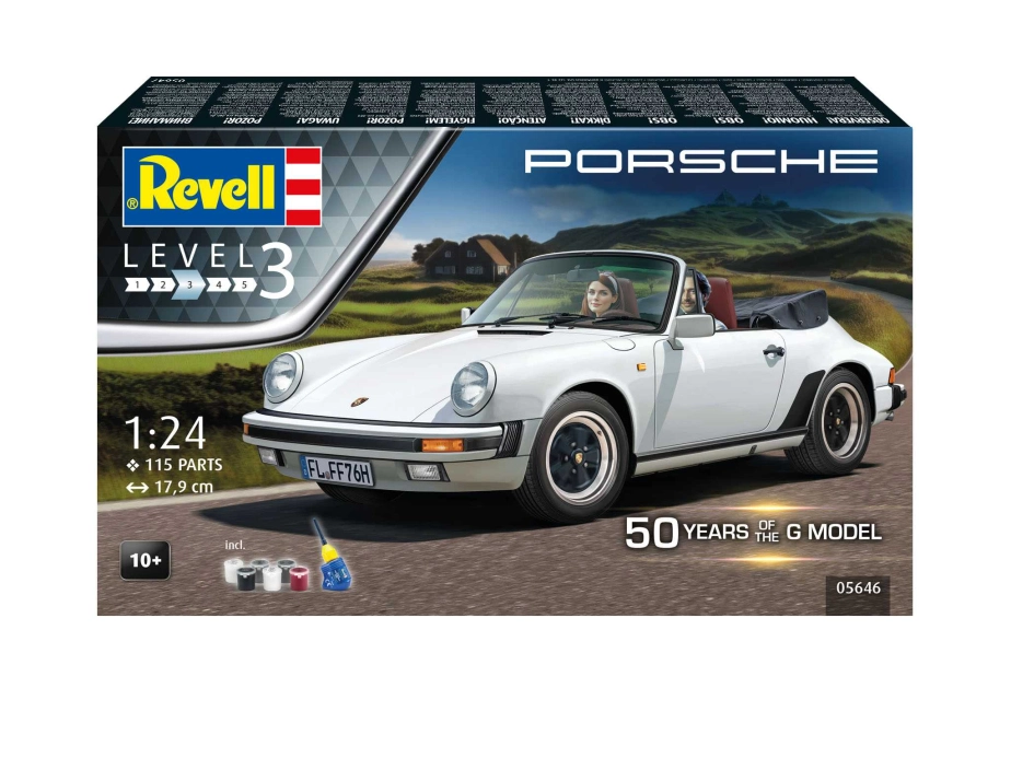 Revell Porsche 911 G-Model 50. výročie (1:24) (darčeková súprava)