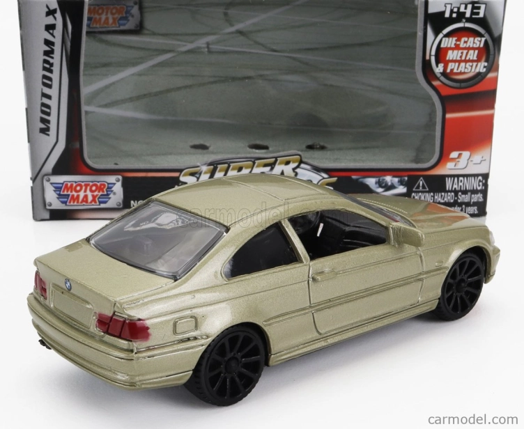 Motor-max BMW radu 3 328ci Coupe 1999 1:43 Šampanské