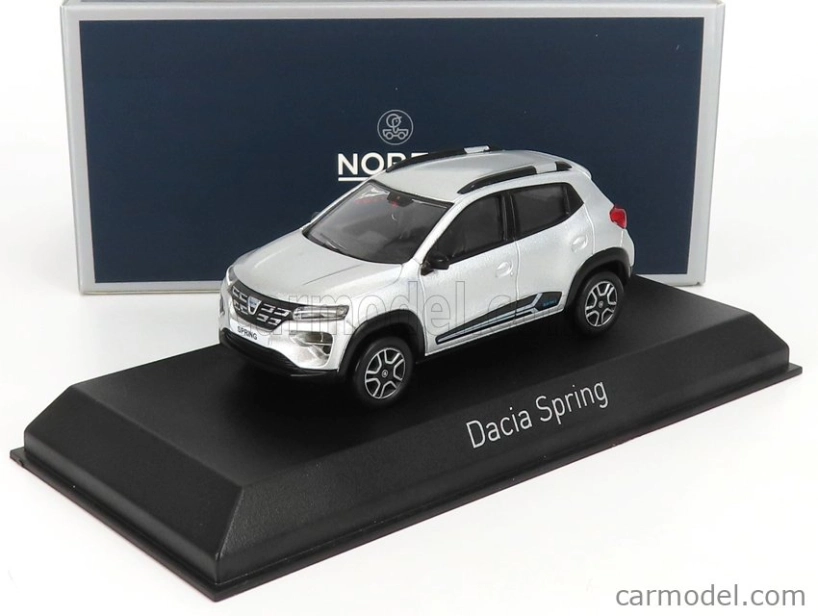 Norev Dacia Spring Comfort 2022 1:43 Strieborná