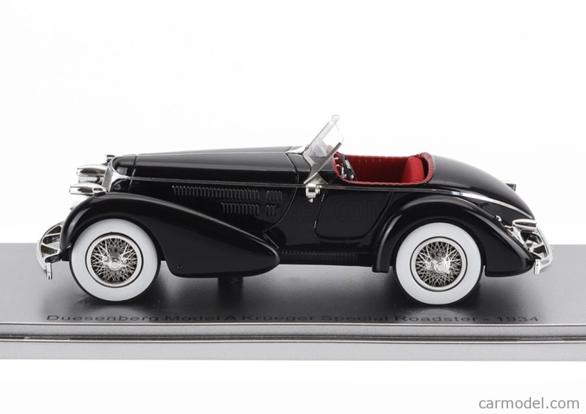 Kess-model Duesenberg Model A Krueger Special Roadster Open 1934 1:43 Black