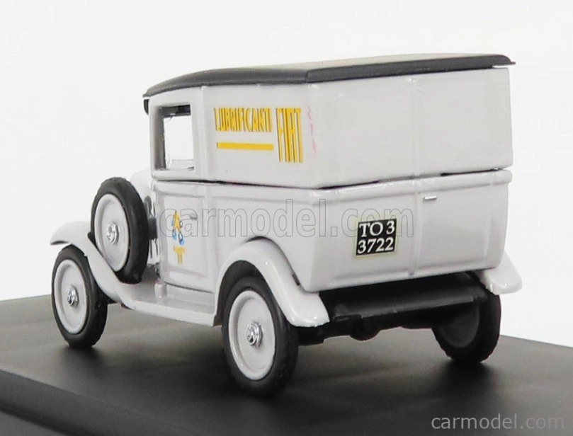 Rio-models Fiat 508 Balilla Van Fiat Lubrificanti 1935 1:43 Šedá Černá