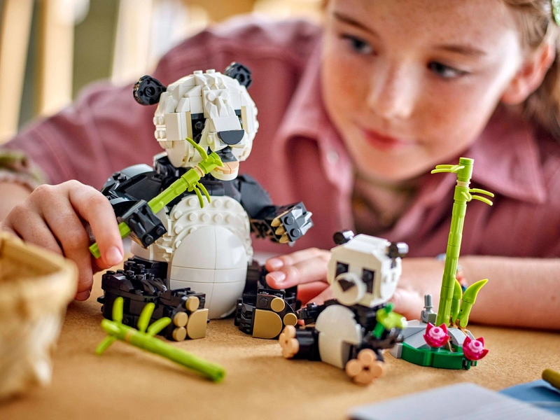 LEGO Creator - Divoká zvířata: Pandí rodinka