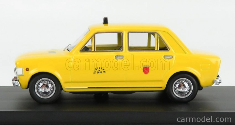 Rio-models Fiat 128 4-dverový Taxi Roma 1971 1:43 Žltá