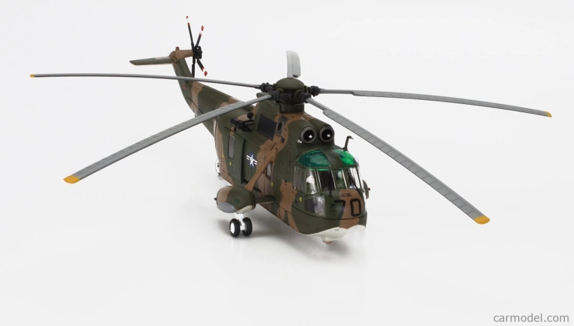 Corgi Sikorsky Sh-3a Sea King Hs-2 Golden Falcons Uss Hornet Helicopter Military 1963 1:72 Vojenská Kamufláž