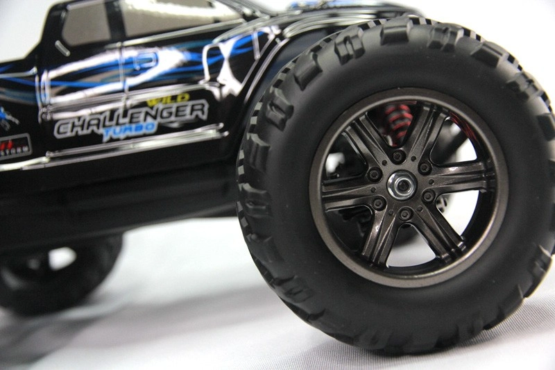 RC auto X9115 Challenger monster inovovaná verzia, modrá + náhradná batéria