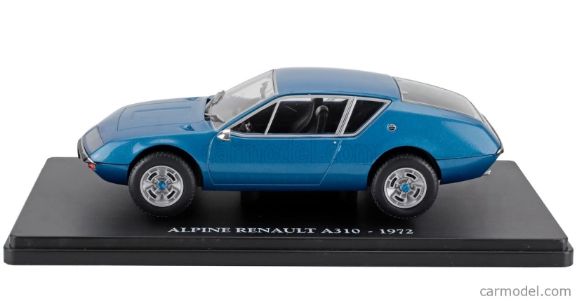Edicola Renault A310 Alpine Coupe 1972 - Con Vetrina - S vitrínou 1:24 Blue Met