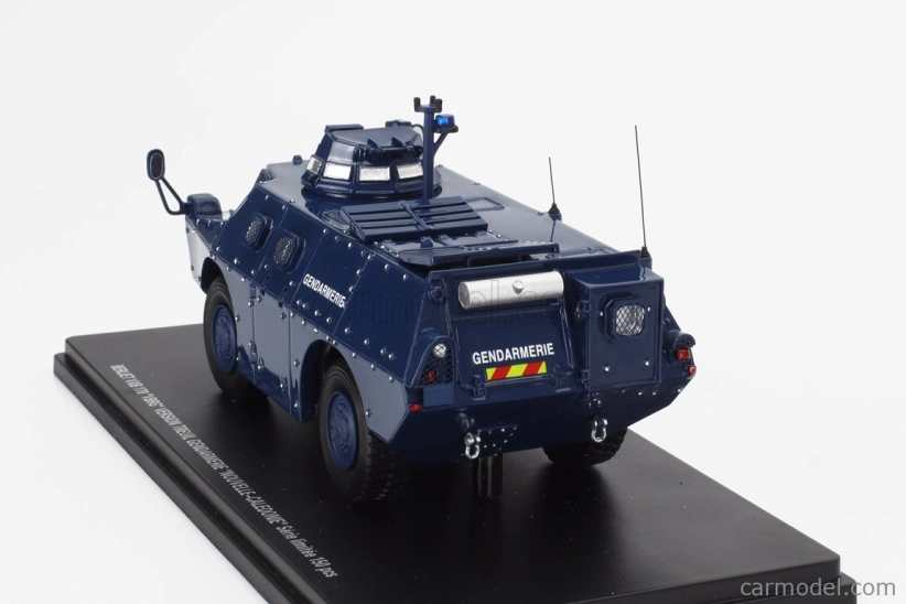 Perfex Berliet Vxb 170 Vbrg Anfibio Blindato Gendarmerie Nouvelle Caledonie Police 1974 1:43 Blue