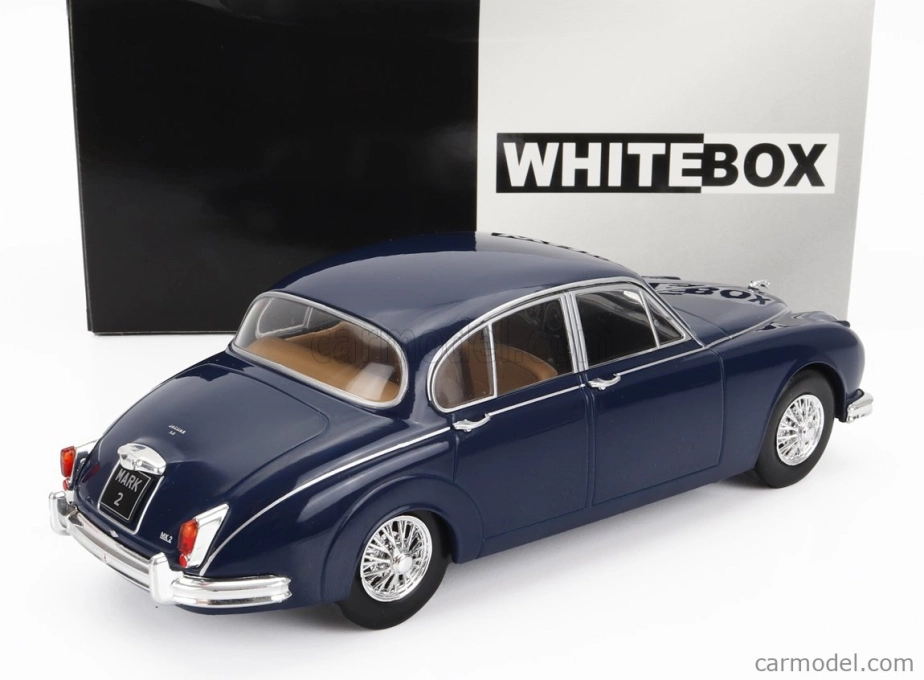 Whitebox Jaguar Mkii 3.8 1959 1:24 Modrá