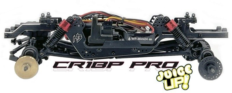 Mini Crawler Absima / Hobby Plus CR-18P PRO Juice Up 1:18 RTR - červený