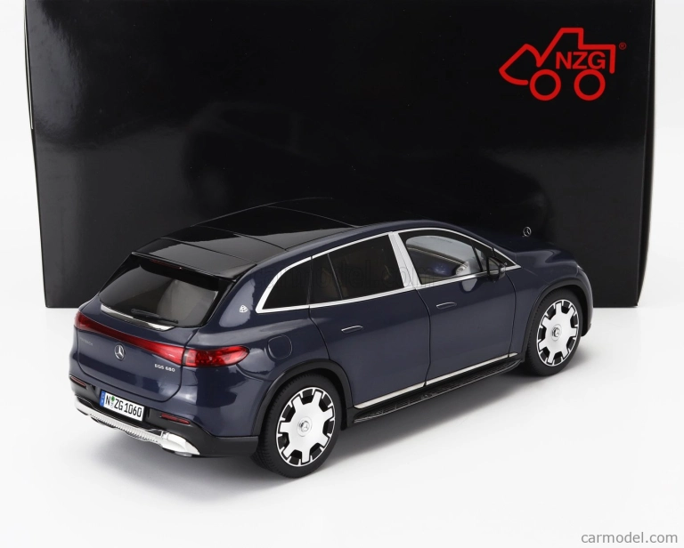 Nzg Mercedes benz Maybach Eqs 680 (z296) Suv 2024 1:18 Soldalith Blue