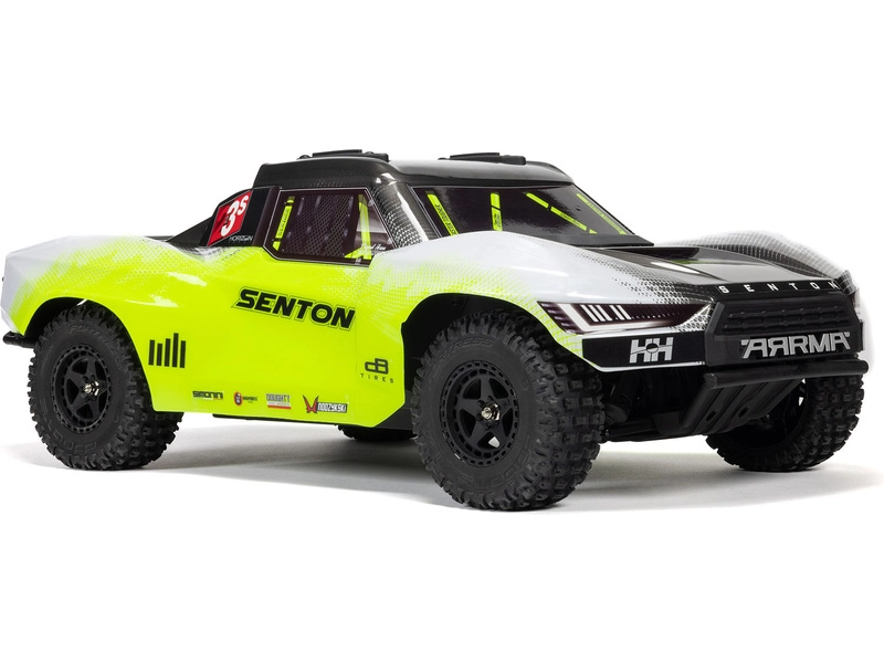 RC auto Arrma Senton 223S BLX 4WD 1:10 RTR DSC, červené