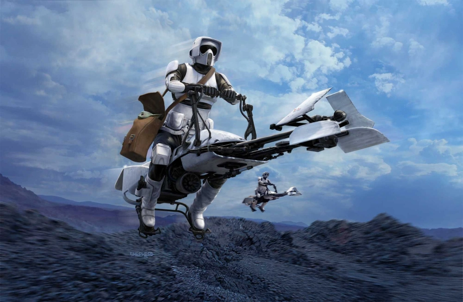 Revell SW Speeder Bike (1:12)